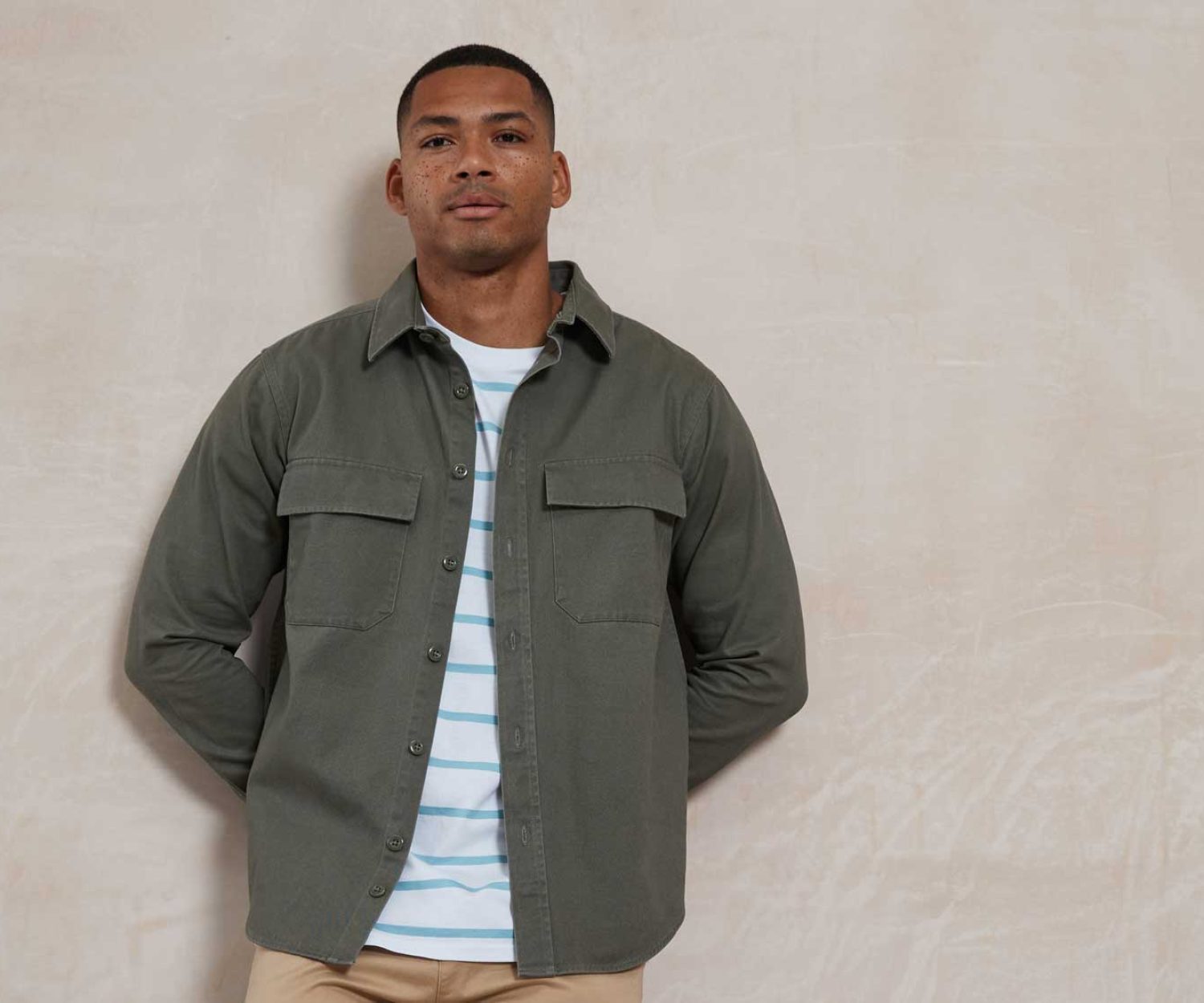 FR054: Drill overshirt