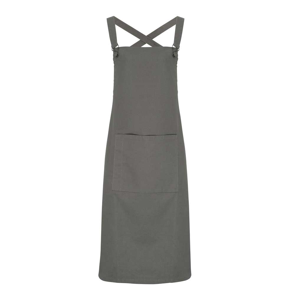 PR129: Cross back 'barista' bib apron