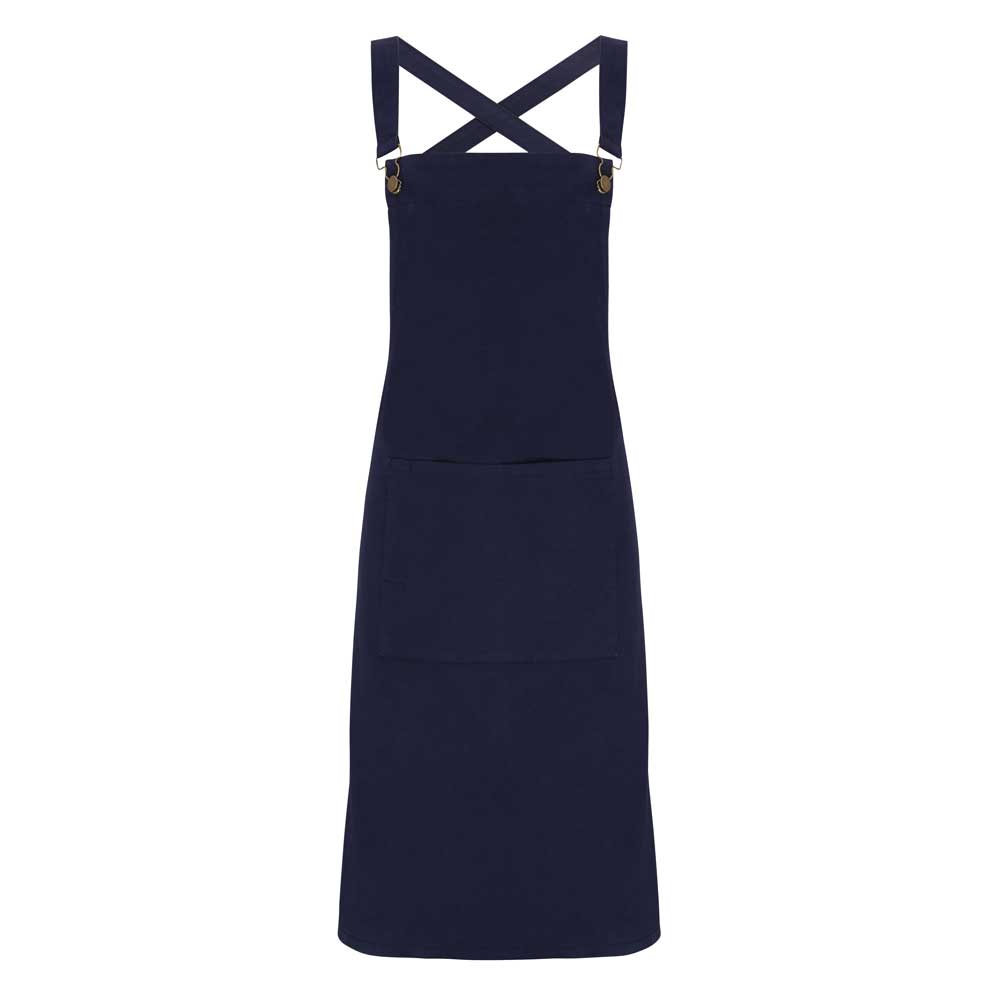 PR129: Cross back 'barista' bib apron