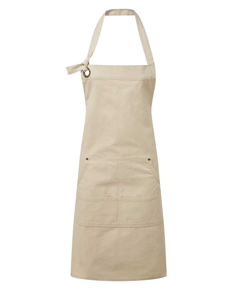 PR137: Calibre heavy cotton canvas pocket apron