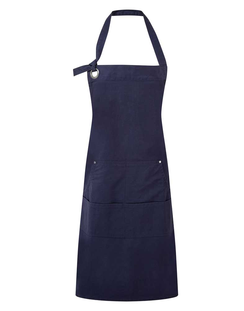 PR137: Calibre heavy cotton canvas pocket apron