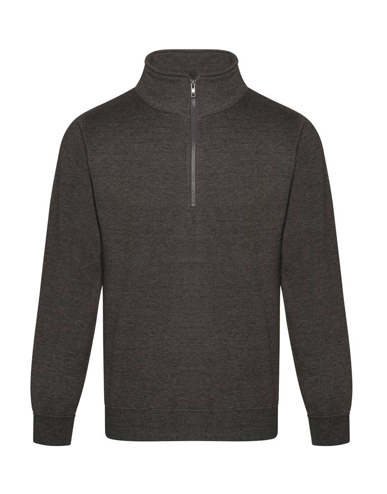 ProRTX RX305 Men's 1/4 zip sweatshirt in Charcoal