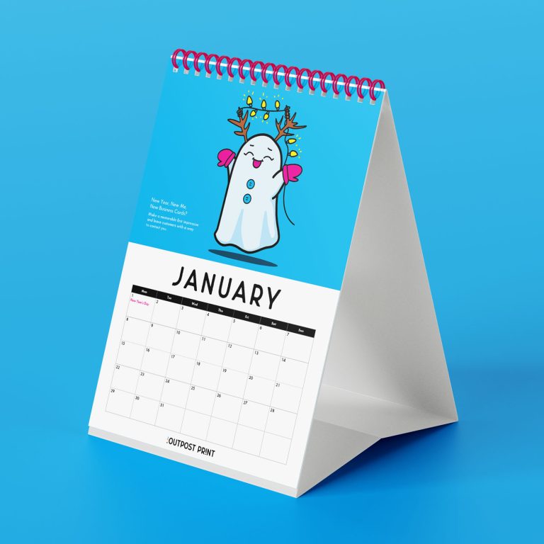 Desk Calendars Outpost Custom